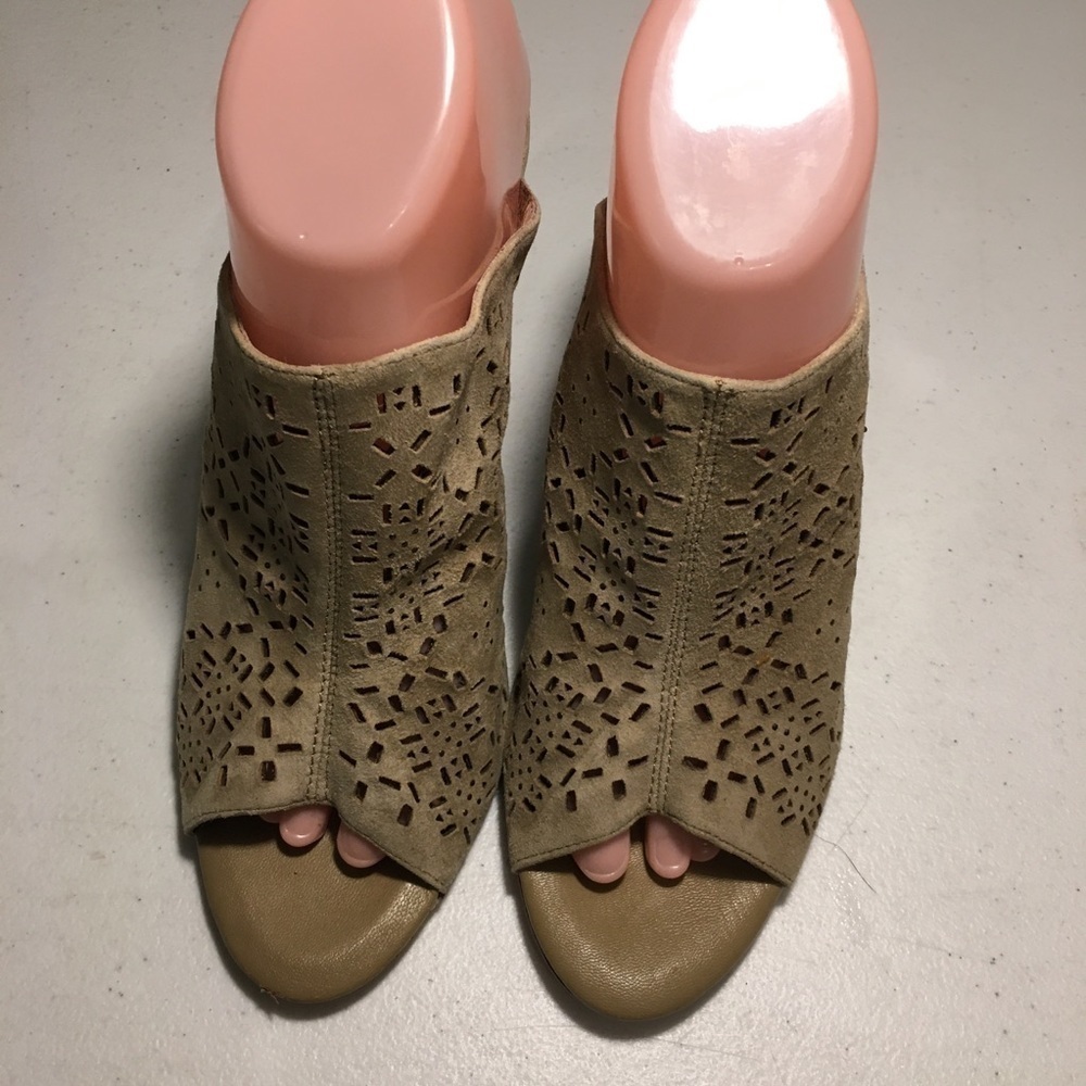 Joie Wedge Shoes Size 38.5 SB-30